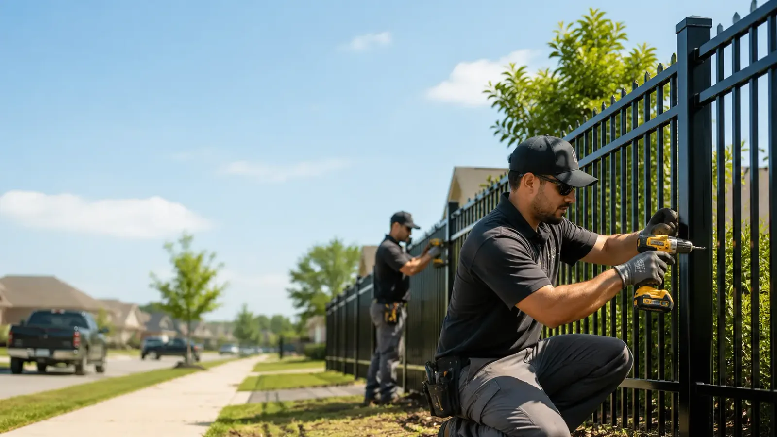 Metal Fence Installation in Creswell, NC